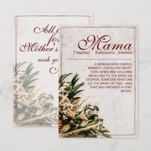 Mama - einfach unersetzlich - Bouquet