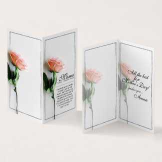 Mama - einfach unersetzlich | Classic Card - Rose