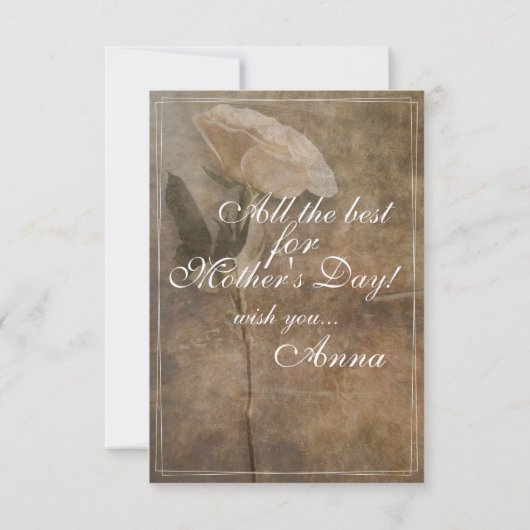 Mama - einfach unersetzlich - Vintag (Rückseite)