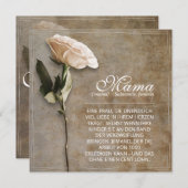 Mama - einfach unersetzlich - Vintag (Vorne/Hinten)