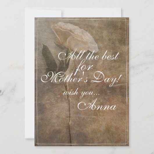 Mama - einfach unersetzlich - Vintag (Rückseite)