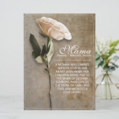 Mama - einfach unersetzlich - Vintag (Stehend Vorderseite)