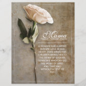 Mama - einfach unersetzlich - Vintag (Vorderseite)