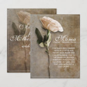 Mama - einfach unersetzlich - Vintag (Vorne/Hinten)