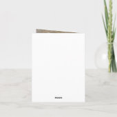 Mama - einfach unersetzlich - Vintage Karte (Rückseite)