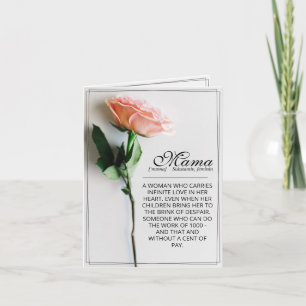 Mama – Einfach unverzichtbar   Klassische Karte - 