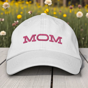 Mama Einfache Coole moderne Typografie Bestickte Baseballkappe