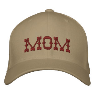 Mama Einfache moderne Typografie Bestickte Baseballkappe