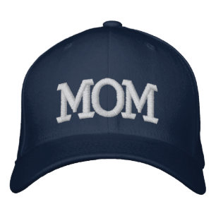 Mama Einfache moderne Typografie Bestickte Baseballkappe