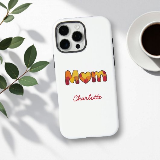 Mama | Einfaches Geschenk für die Mama | Niedliche Case-Mate iPhone Hülle