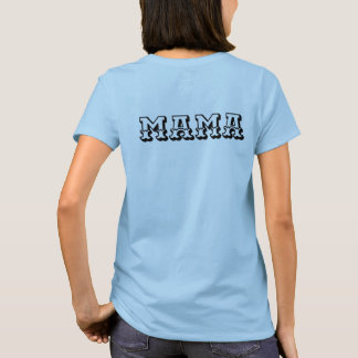 MAMA – Einfaches minimalistisches Typografie-Desig T-Shirt