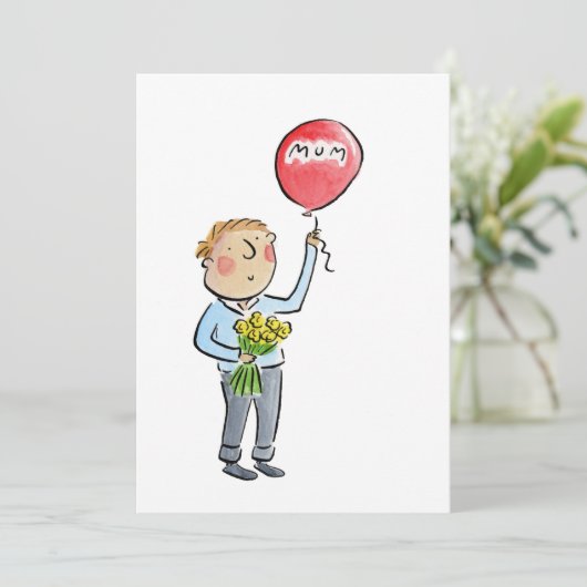 Mama Einladung (Stehend Vorderseite)