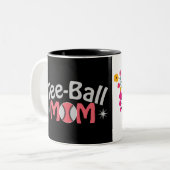 Mama Einzigartige Design-Tasse Zweifarbige Tasse (Vorderseite Links)