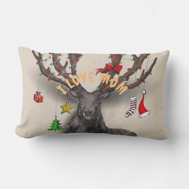 Mama Einzigartige Luxus-Kissen mit lebendigem Kiss Lendenkissen (Vorderseite)