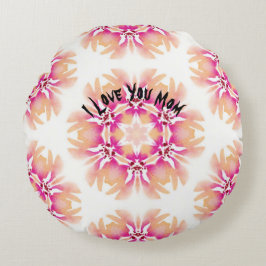 Mama Einzigartiger Luxus Living Round Pillows Rundes Kissen