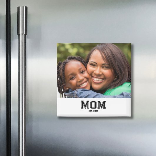 Mama Einzigartiges modernes Geschenk mit Foto Magnet