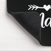 Mama Elefant 2 Bybies Kinder Mama von zwei Niedlic Mousepad (Ecke)
