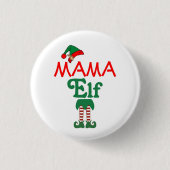 Mama Elf Button (Vorderseite)