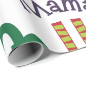 Mama Elf Geschenkpapier (Rolleneckpunkt)