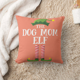 Mama Elf Matching Familiengruppe Weihnachts-Party Kissen