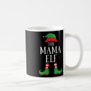 Mama Elf Matching Group Xmas Funny Family Christma Kaffeetasse