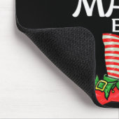 Mama Elf Mother Christmas Family Matching Group Pr Mousepad (Ecke)