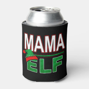 Mama Elf Team Elf Weihnachtsfamilie Dosenkühler