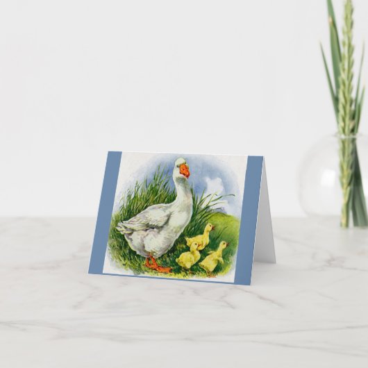 Mama-Ente und Enten (Vorderseite)