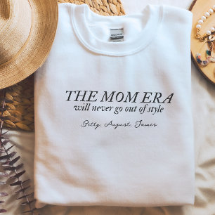 Mama Era Sweater Individuelle Name Geschenk für Ma Sweatshirt