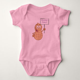 Mama-Erdnuss Baby Strampler