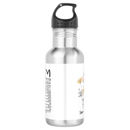 Mama Ernährung Fakten Flasche Wrap - Geschenk für  Edelstahlflasche
