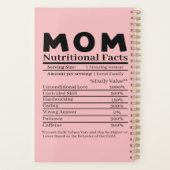 Mama Ernährungsfakte Planer (Rückseite)