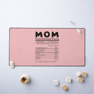 Mama Ernährungsfakte Schreibtischunterlage