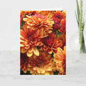 Mama, Erntedank Feiertagskarte (Vorderseite)