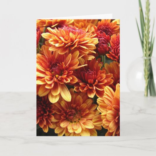 Mama, Erntedank Feiertagskarte (Vorderseite)