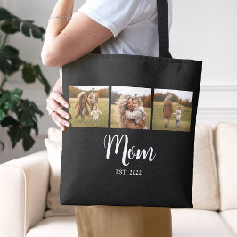 Mama erstellt Script Black 3 Foto Tote Bag Tasche