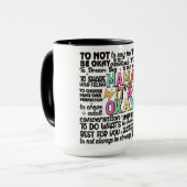 Mama Es Ist Okay Tasse (Vorderseite Links)