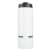 MAMA - es lohnt sich zu tragen Thermosbecher (Vorderseite)