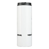 MAMA - es lohnt sich zu tragen Thermosbecher (Rückseite)