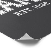 Mama Est 19&#; Mom D Mothers Day Ized Poster (Ecke)