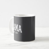 Mama Est 2000 Mom D Mothers Day Ized Kaffeetasse (Vorderseite Links)