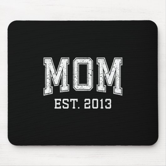 Mama Est 2013 Benutzerdefinierte Personalisierte M Mousepad (Vorne)