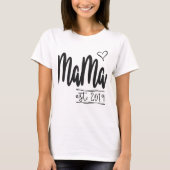 Mama Est. 2019 T-Shirt (Vorderseite)