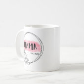 MAMA Est. 2023 Kaffeetasse (Vorderseite Links)