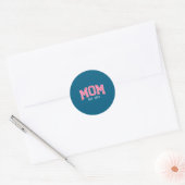 Mama Est 2023 Mama Muttertag Runder Aufkleber (Umschlag)