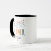 Mama Est. 2024 Tasse (Vorderseite Links)