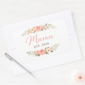 MAMA EST 2026 AUFKLEBER (Umschlag)