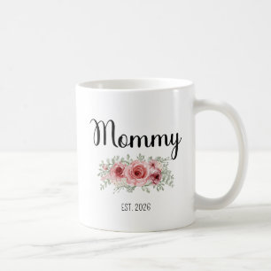 Mama Est 2026 Befördert Zu Mama Mami Schwangerscha Kaffeetasse