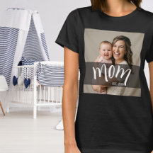 Mama Established Foto-Geschenk für neue Mama