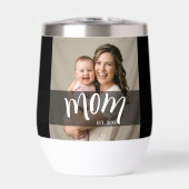 Mama Established Foto-Geschenk für neue Mutter (Vorderseite)